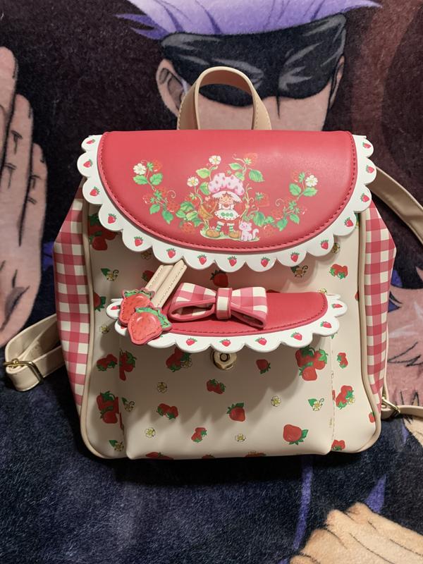 Rare Out Of Stock Hot Topic Strawberry Shortcake Faux Leather Backpack 20080742_hi?h=630 main image 2