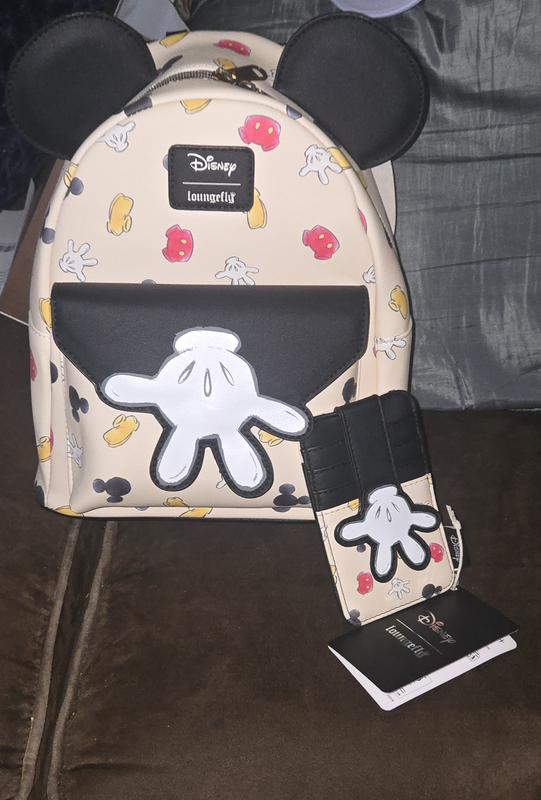 Loungefly Disney Mickey Mouse Hand Mini Backpack | Hot Topic display picture 2