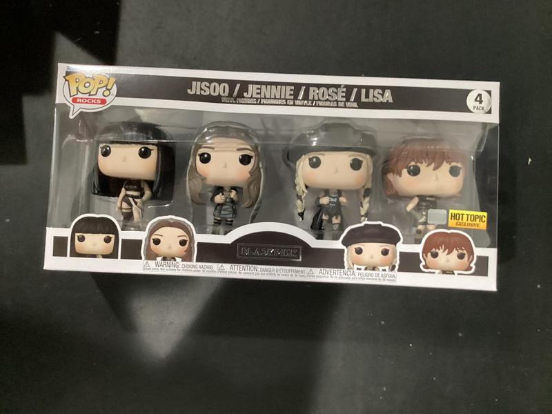 Funko Pop! Rocks BLACKPINK From PINK VENOM (4-Pack) Vinyl