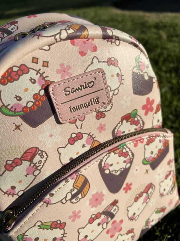 Loungefly Hello Kitty Sushi Mini Backpack | Hot Topic display picture 1
