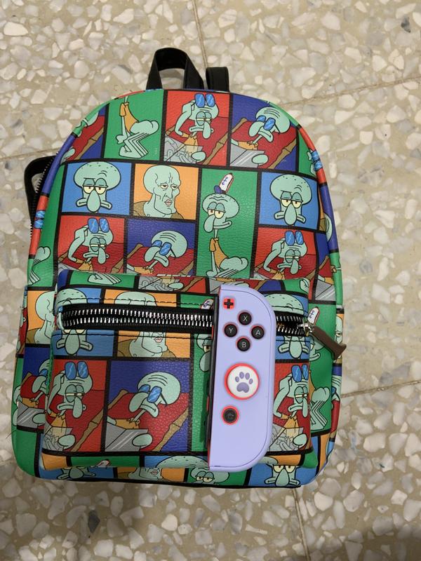 SPONGEBOB SQUAREPANTS SQUIDWARD MEME MINI BACKPACK NEW!!!