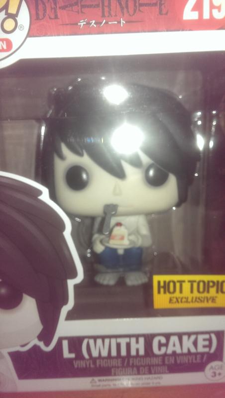 OOB Death Note L with buy Cake Funko Pop