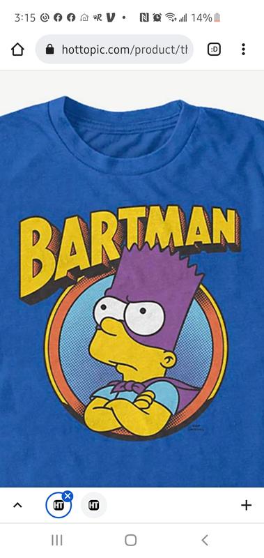 Bartman Simpsons T-Shirt