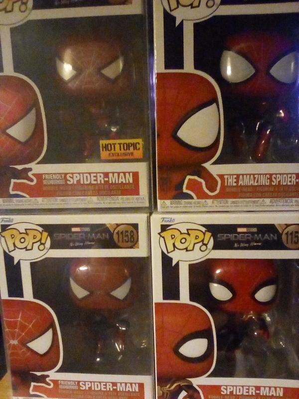 Funko Pop Spiderman 45 Vinyl Figure Novelty Gift or Collectable BOXED BRAND  NEW 