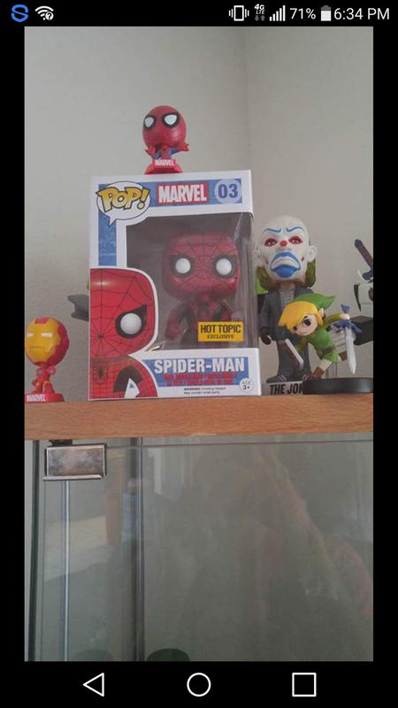 Funko Marvel Pop! Spider-Man (Red & Black Suit) Vinyl Bobble-Head