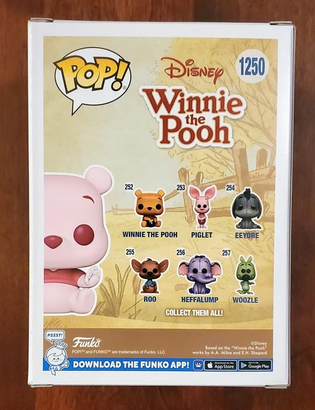 Funko Disney Winnie The Pooh Pop! Winnie The Pooh (Flocked) Vinyl Figure  Hot Topic Exclusive