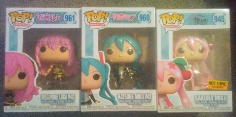 Funko Vocaloid Pop! Animation Megurine Luka V4X Vinyl Figure