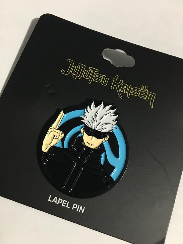 Jujutsu Kaisen Satoru Gojo Soft Enamel Pin - Lapel Pins Dragon Anime Hard  Metal
