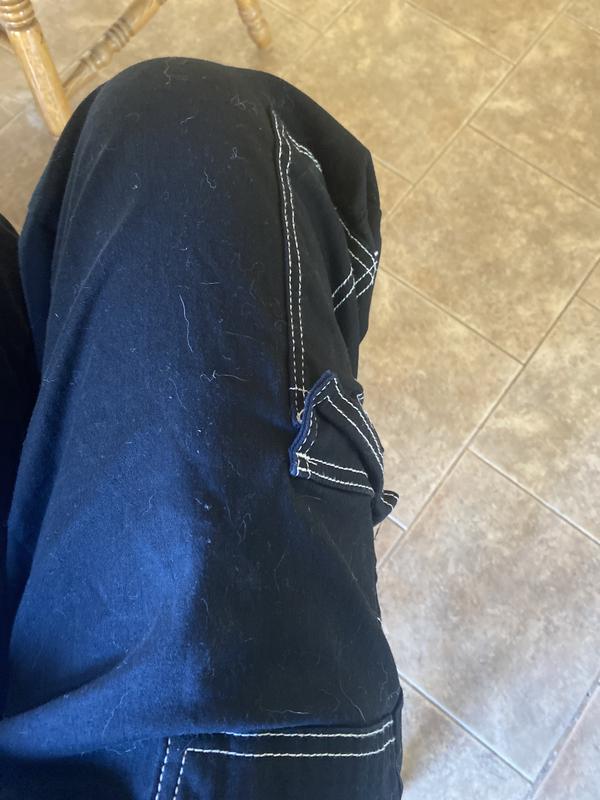 Black & White Stitch Carpenter Pants | Hot Topic