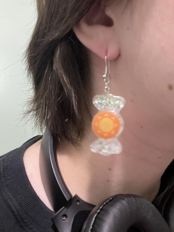 FNAF SB Earrings  SpookstressHeartArt