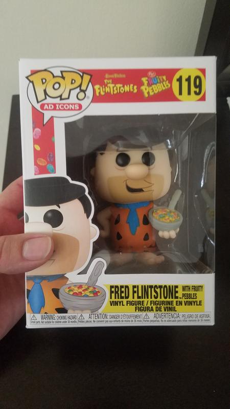 Funko Pop! Fred Flintstone Vinyl by I or The Flintstones Flinstones with  House