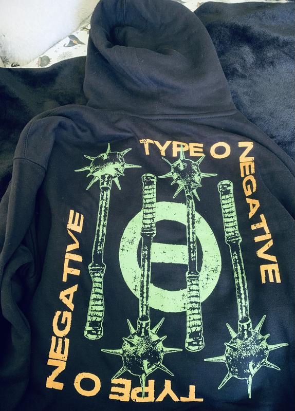 Type o hotsell negative zip hoodie