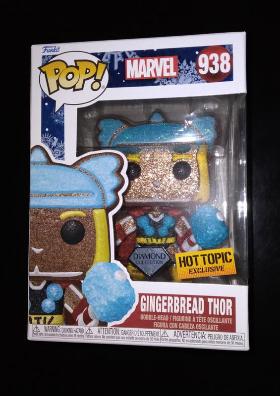 Funko Marvel Holiday Diamond Collection Pop! Thor Vinyl Figure Hot