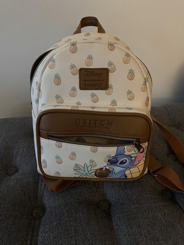 Loungefly Disney Backpack: Pineapple Stitch Mini-Backpack,  Exclusive