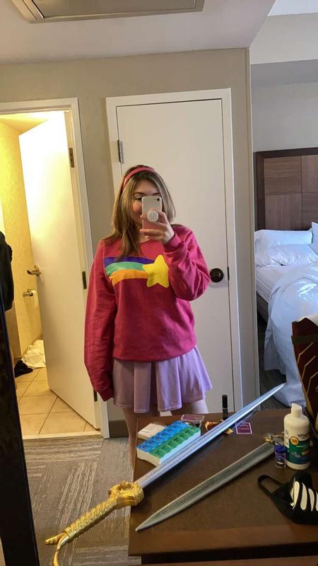 Gravity Falls Mabel s Rainbow Star Sweater Sweatshirt Hot Topic