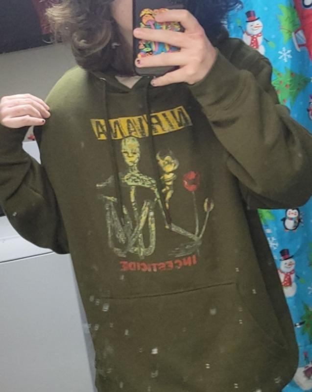 Hot topic nirvana clearance hoodie