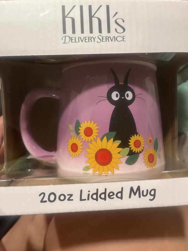 Studio Ghibli Kiki's Delivery Service Jiji Lidded Mug | Hot Topic
