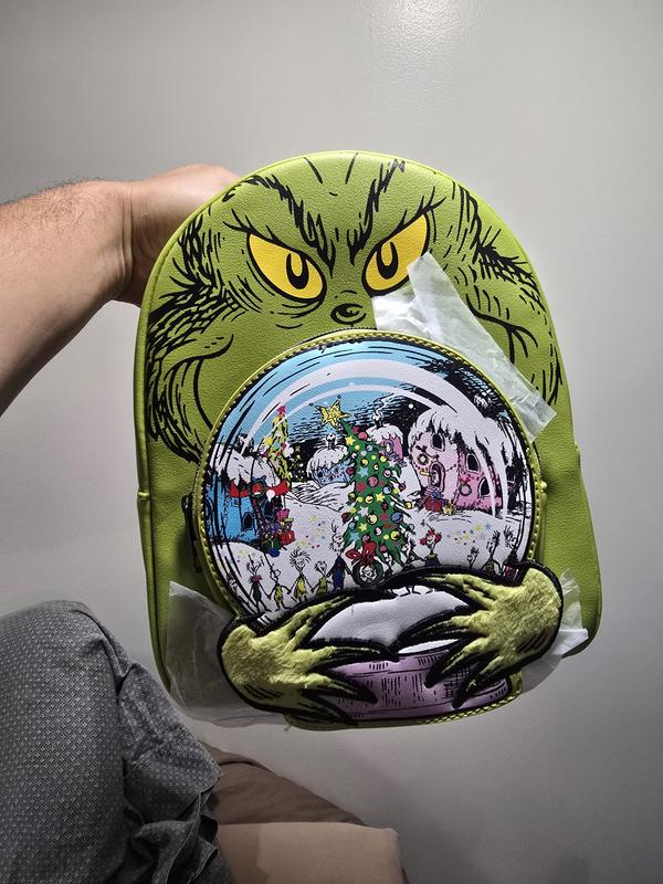 Loungefly How The Grinch Stole Christmas Snow Globe Glow In  display picture 3