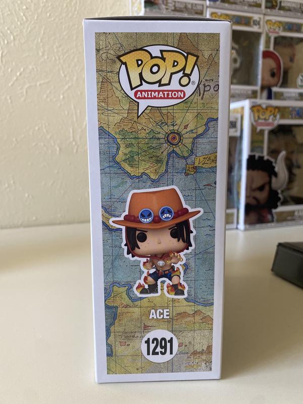 Funko Pop! Animation One Piece: ACE in WANTED POSTER #1291 Hot Topic  Exclusive