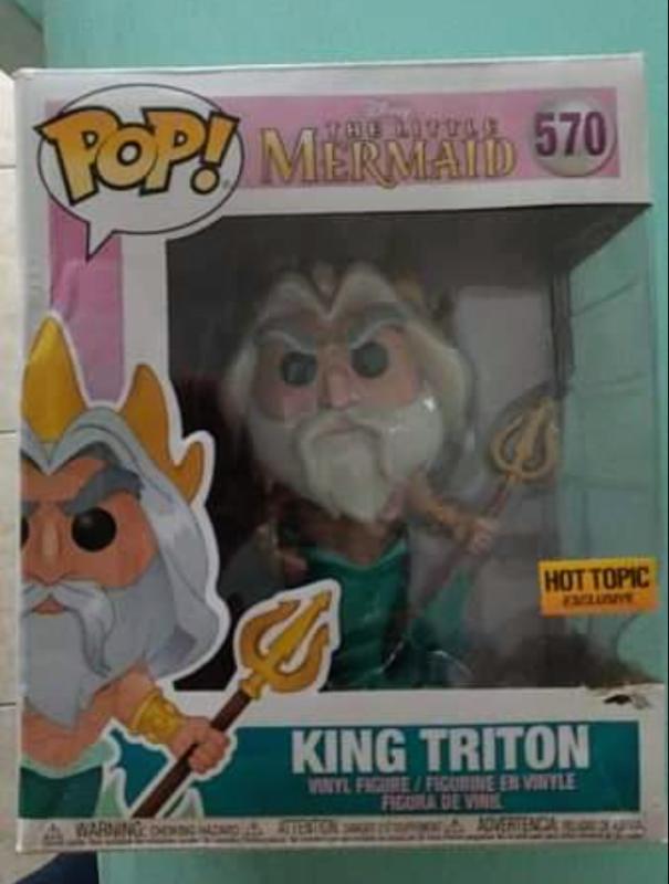 King Triton (The Little Mermaid) Disney Funko Pop! – Collector's