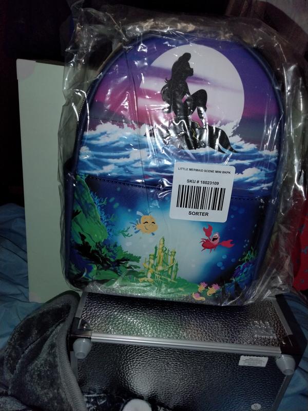 Little mermaid backpack online hot topic