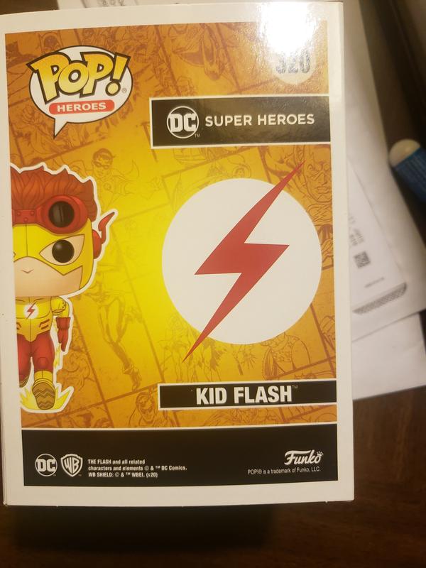 Funko DC Comics The Flash Pop! Heroes Kid Flash Vinyl Figure Hot