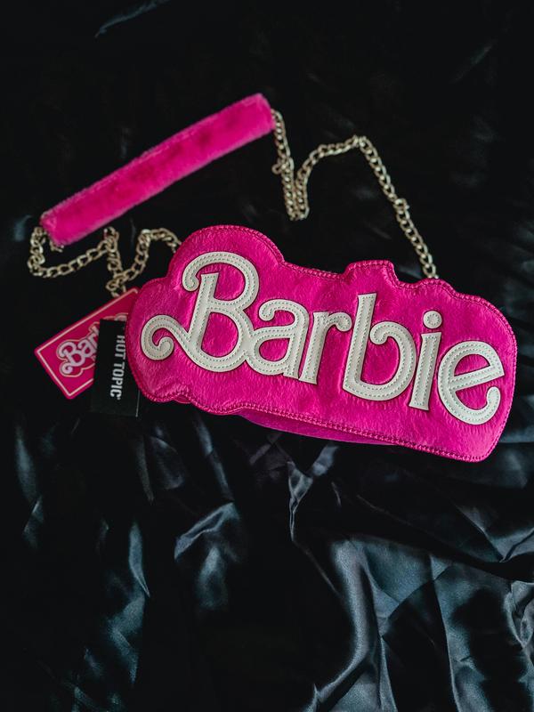 Barbie logo online purse