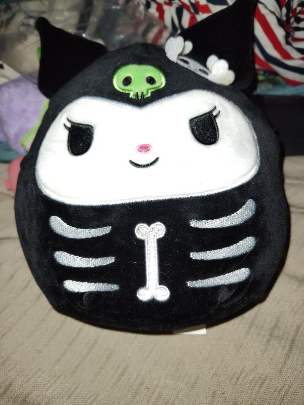 Squishmallows Sanrio Kuromi Skeleton 8 Inch Plush