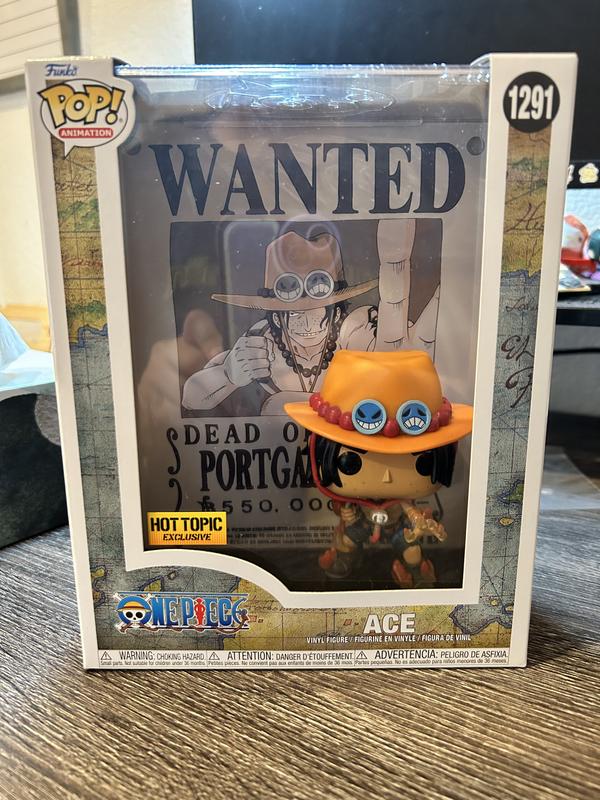 Funko One Piece Pop! Poster Ace Wanted Poster Vinyl Figure Hot Topic  Exclusive