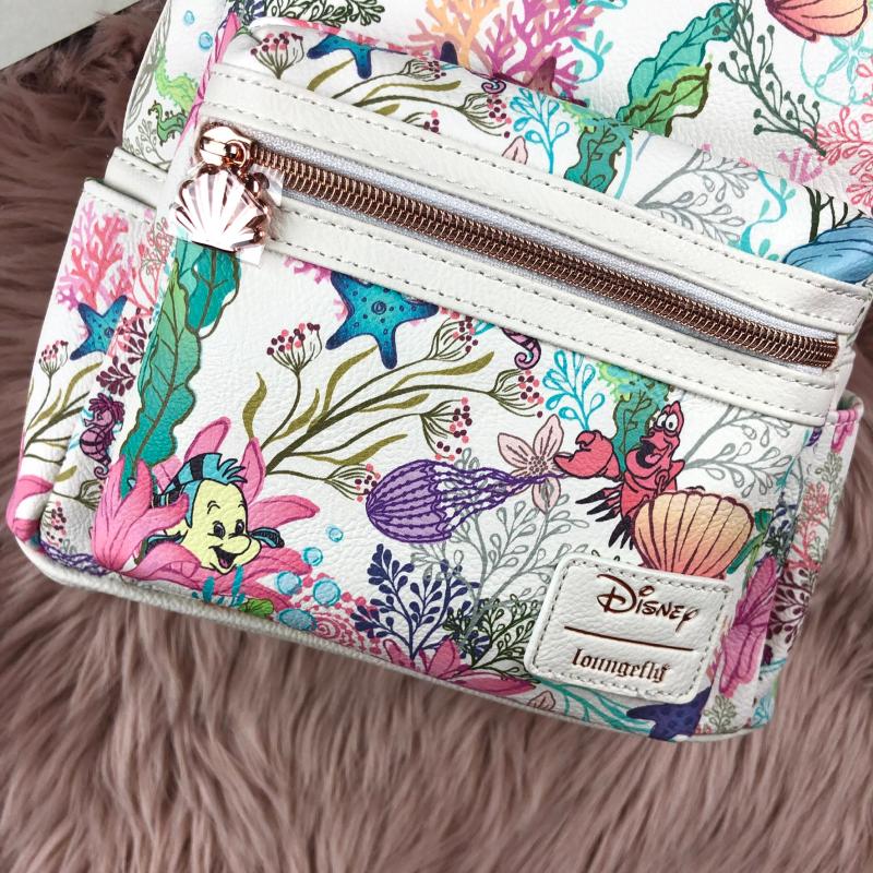 Loungefly Little Mermaid “Under the Sea” exclusive mini backpack