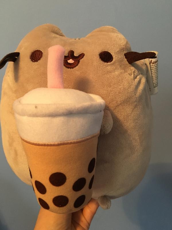 Pusheen Boba Tea Sips Plush – Pusheen Shop