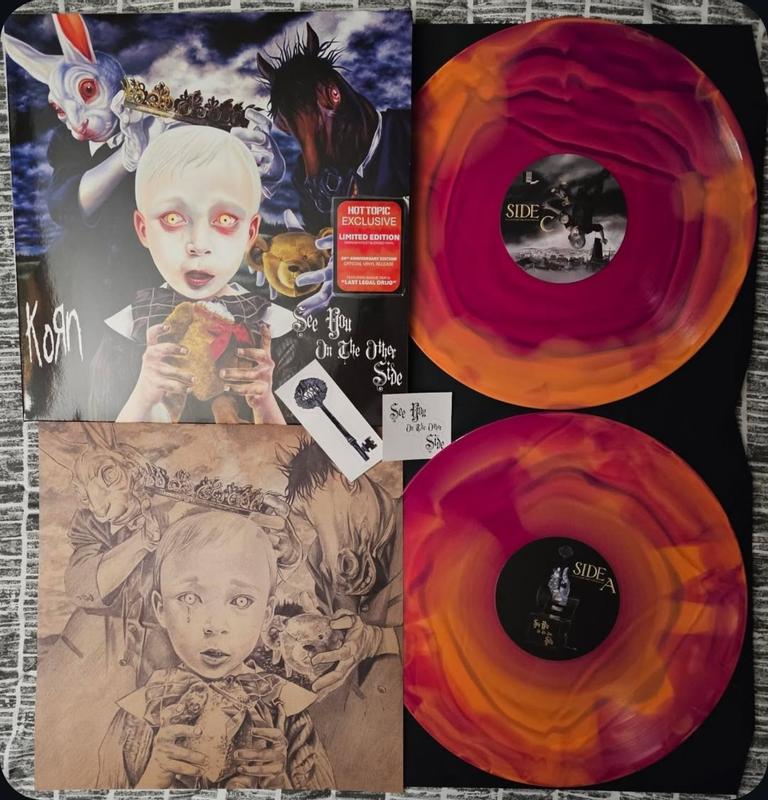 Korn See You On The Other Side (Orange Violet Blend) Vinyl LP Hot