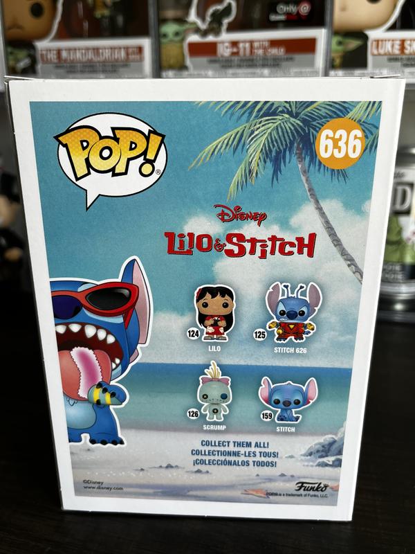 Funko POP! Disney: Lilo & Stitch - Summer Stitch [Scented] #636 Exclusive 