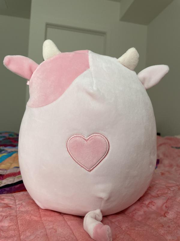 Reshma The Pink Strawberry Cow - Hot Topic Exclusive Squishmallow 8 Plush  NWT