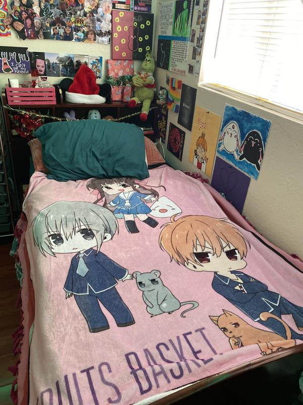 Hot topic best sale fruits basket blanket