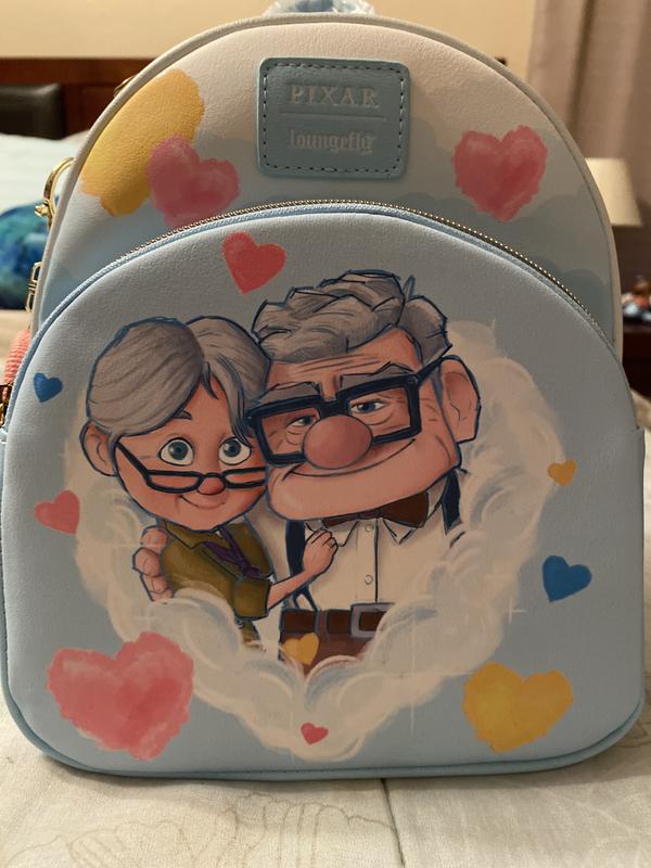 Loungefly Disney Pixar Up Carl & Ellie Hearts Mini Backpack  display picture 3