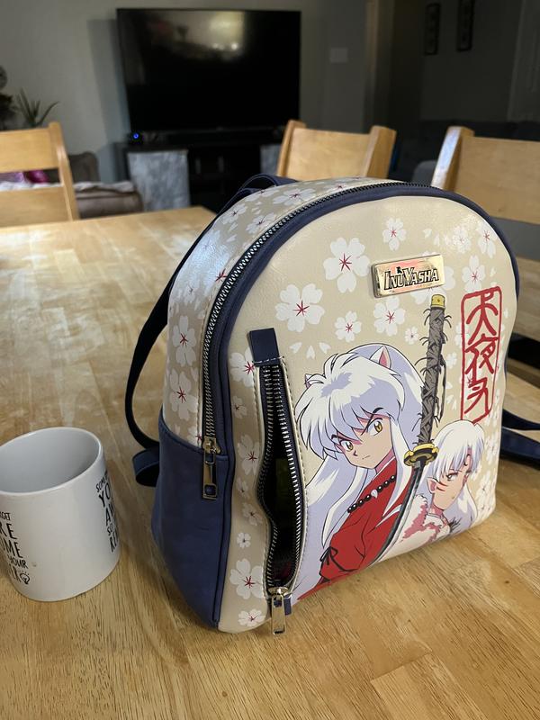 InuYasha Siblings shops Cherry Blossoms Mini Backpack Bag