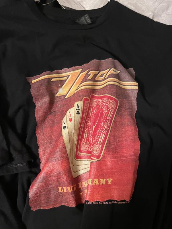 zz top shirt hot topic