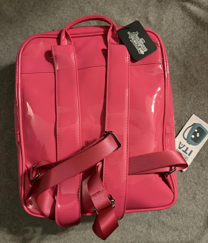 Adventure Time Pink BMO Pin Collector Backpack Adventure Time Pink BMO Pin Collector Mini Backpack | Hot Topic main image 3