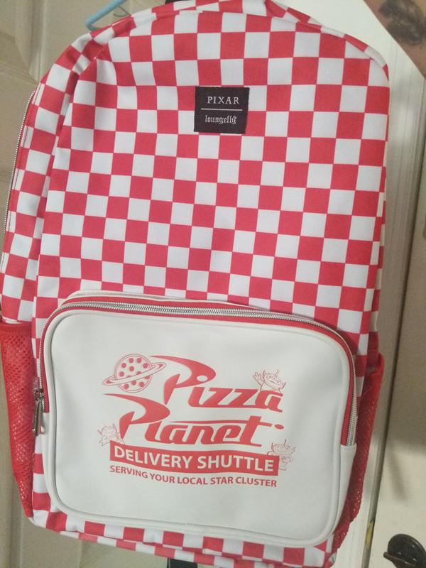 Loungefly Disney Pixar Toy Story Pizza Planet Checkered  display picture 1