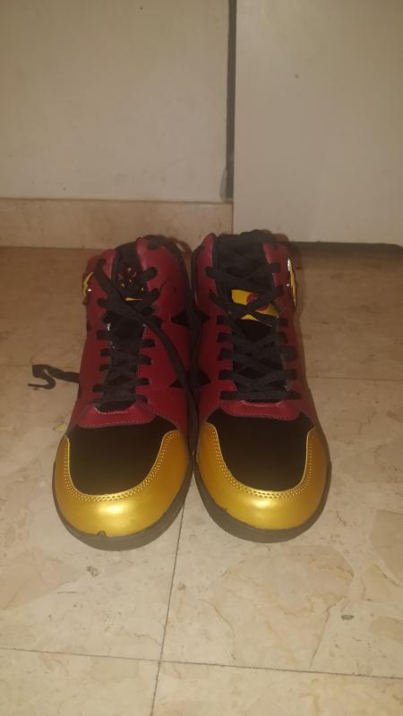 dc the flash red basketball sneakers