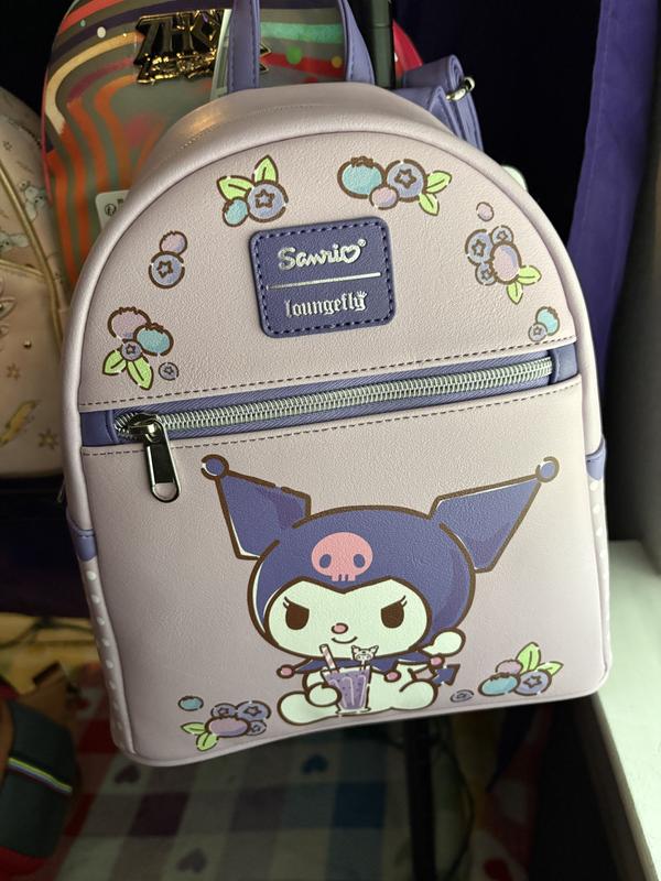 Loungefly Kuromi Blueberries Mini Backpack | Hot Topic display picture 1