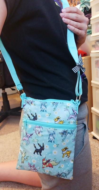 Loungefly Pokemon Eevee Eeveelutions Passport Crossbody Bag