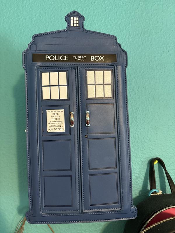 Doctor Who TARDIS Figural Mini Backpack | Hot Topic
