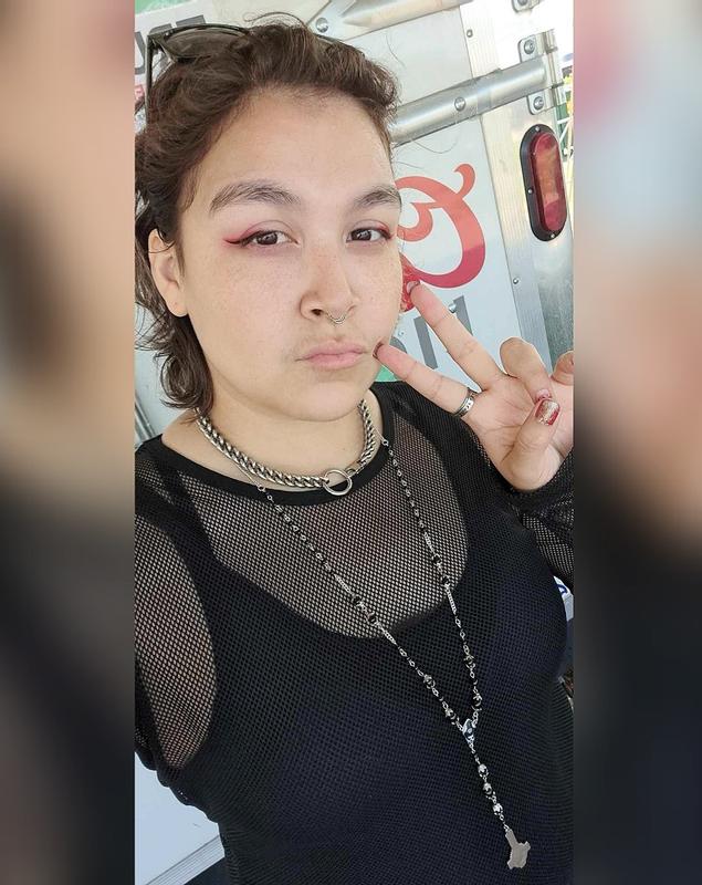 Collana Portachiavi Punk Misteriosa Croce Ghost – Ciondolo Acciaio Inossidabile 316L Per Fan E Cosplay