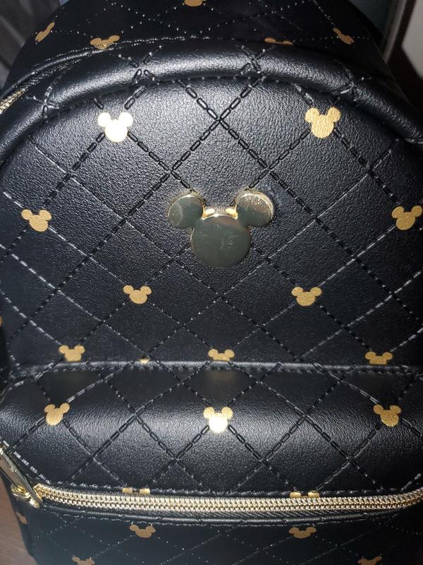 Disney Loungefly Mickey Mouse Black Quilted Gold Icon Mini Backpack for  Sale in Downey, CA - OfferUp