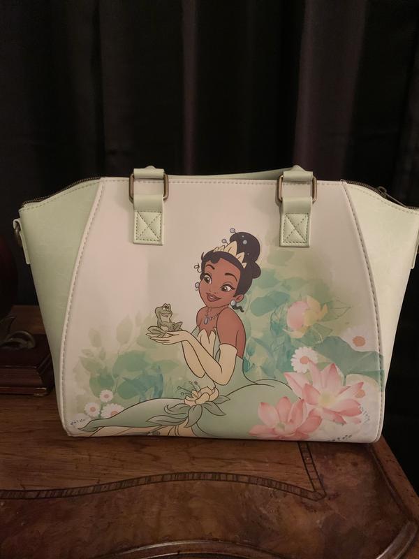 Loungefly Disney The selling Princess And The Frog Watercolor Satchel Bag