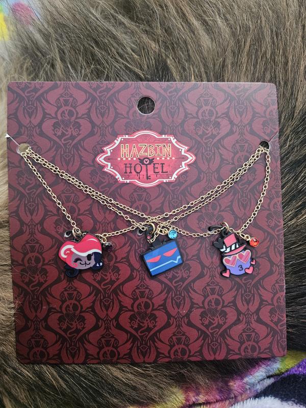Hazbin Hotel The Vees Necklace Set | Hot Topic