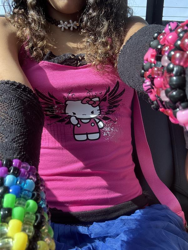 Hello Kitty Angel Wings Lace Girls Cami | Hot Topic