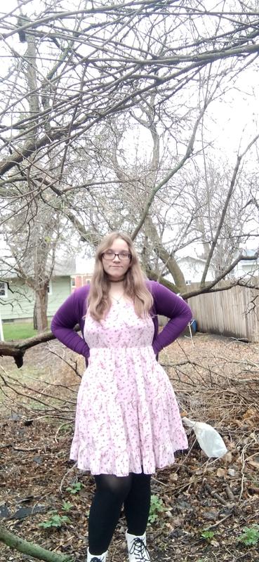 Sakura Blossom Moon Tiered Dress Plus Size Hot Topic